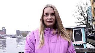 GERMAN SCOUT - Big natural Saggy Tits Nurse Naomi Love