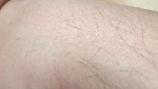 Sticking little fingers in my ass