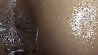 Creamy Horny Anal Fingering