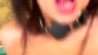 Lesbians fucking with dildo with big cock