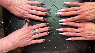 Mesmerizing Fingernails & Asmr: Mars Solo and Tickling Harmony