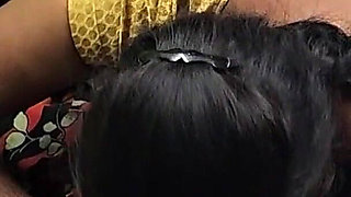 Shy Tamil Housewife Doing Hot Blowjob to His Husband Friend