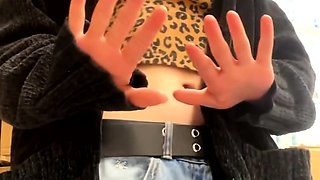 Cute teen anne solo anal masturbation