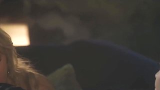 Kinky lesbians emotional X-rated scene