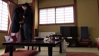 Asian japanese mature in anal play