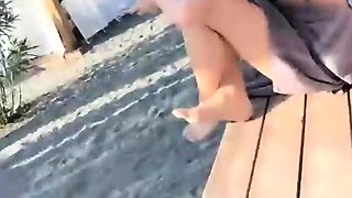 Exchibition amateur teen outdoor bl