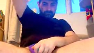 Slow Strip and Intense Solo Release on Chair