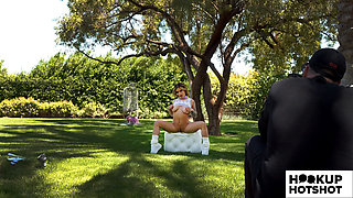 Bts - Jesse Pony Seduces the Camera with Her Big, Amazing Boobs!