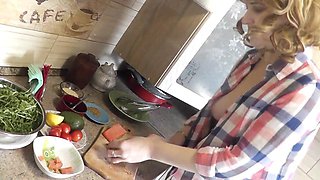 Nude in her kitchen: Big Tits, Babe  Chaturbate Porn