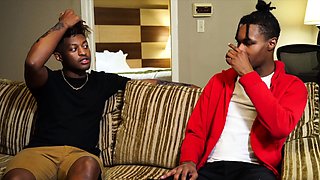 Two Black Studs Hot Hookup