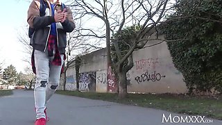 Matchless Ava Koxxx's tit fuck sex