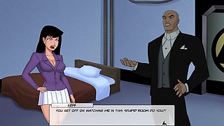 Mommy in DC comic hentai gets freaky with a big ass