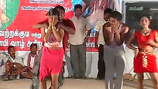 TAMILNADU GIRLS SEXY DANCE INDIAN 19 YEARS OLD NIGHT SONGS`WITH BOY DANCE F