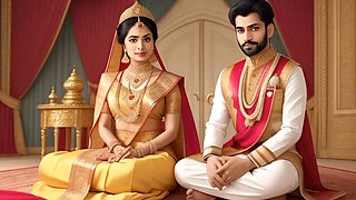 Hentai cartoon fantasy featuring steamy scenes with Indian aunty Rozestybypass99