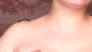 Cum on My Sexy Glasses and Hairy Bush!