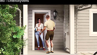 Witch shrunked the delivery guy