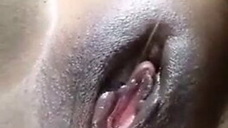 Pussy dripping from anal sex