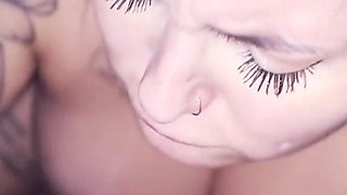 My Innocent Girlfriend Wanted Milk on Her Face, so I Gave It to Her!