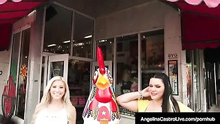 Watch captivating Angelina Castro and Cristi Ann's movie