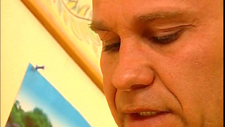 Young Slut Ass Fucked and Cumshot in Mouth by Big Mature Cock