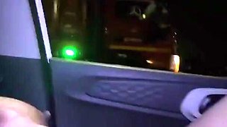 Desi Wife Flashing to Truckers and Sucking on Highway