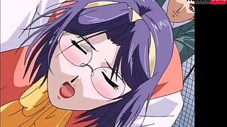 Horny hentai: Blowjob, Anal  Couple Porn