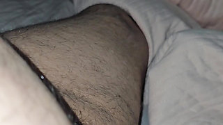 Step mom hand slip into step son dick and handjob his dick