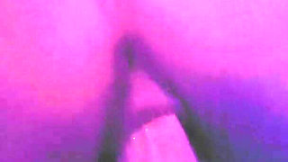Riding V's Fist with My Pumped Swollen Pussy in the Dark