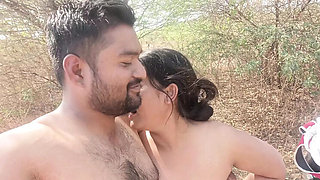 Desi Marathi Teacher Kavita Fucks Student in Outdoor Jungle Sex