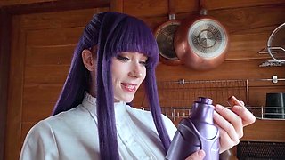 Teen freaks having wild lesbian fun with strapless strapon