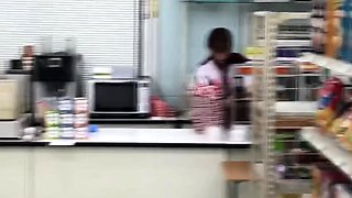 Small titted asian teen Sevil take a giant cock