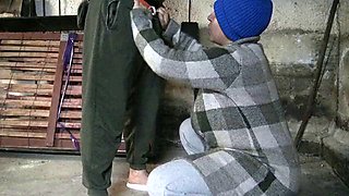 French Whore Lets Me Anal Fuck Her In An Abandoned Building