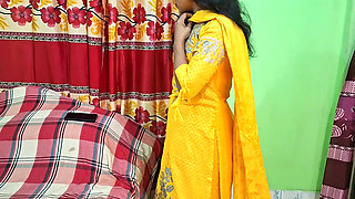My Desi Stepsister Was Fingering Her Pussy, I Helped Her with My Cock, Indian Vairal Porn