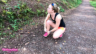 I Had to Wee Outside While You Watched: Desperate Out Jogging