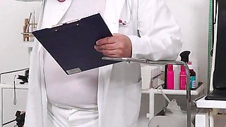Lara Crow Gets a Vaginal Lavage at the Doctor's Office