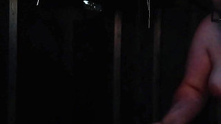 Sexy Tanya Washing in Outdoor