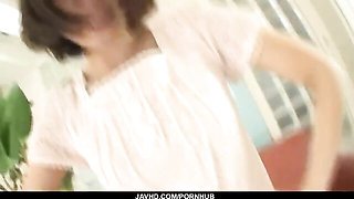 Azumi Harusaki's pink pussy scene by Jav HD