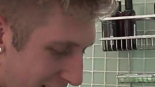 Three-way sex in the shower