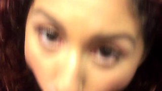 Brunette hardcore blowjob