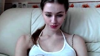 Hottest brunette solo webcam masturbation 2