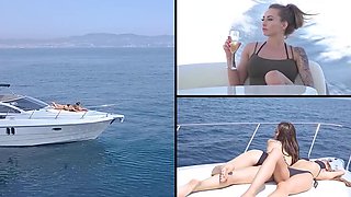Ginebra Bellucci, Isizzu & Marilyn Crystal Have The Best Lesbian Sex On A Boat - A GIRL KNOWS
