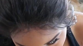 Big tit ebony teen rides cock like a pro