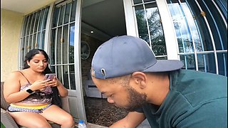 It's been forever since I saw my stepbrother, so I put on something comfy for him - Jhodez1