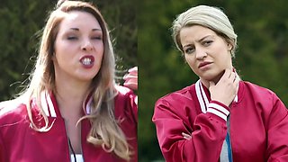 Barbie's Busty Passion Ignites Wild Sensual Frenzy