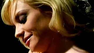 Mature blonde shares sensual lesbian pleasure with intense heat