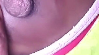 Indian Village Aunty Playing with Her Boobs Ready for Fucking in Midnight