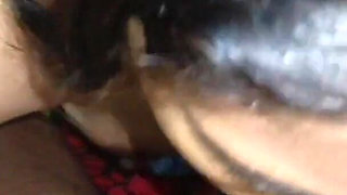 The Best Blowjob Ever in the World My Stepsister Gives Camera Close up Blowjob and Playing with Tongue