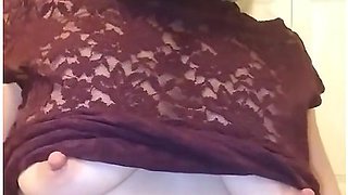 Blonde Girl On Camera