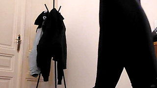 GoddessBathory and the slave of the little dick. Do you have such a little dick, what fuck? Come suck mine.