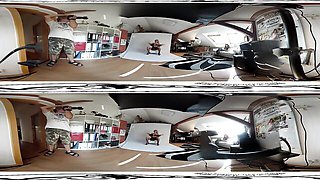 Claudia Macc's 360° in virtual reality porn by Bravo Models